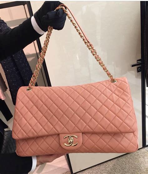 xxl flap bag chanel|Chanel flap bag jumbo.